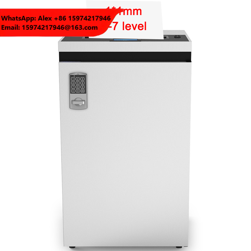 Paper Shredder Micro - Üst Düzey Güvenlikli P-7 Seviye 13