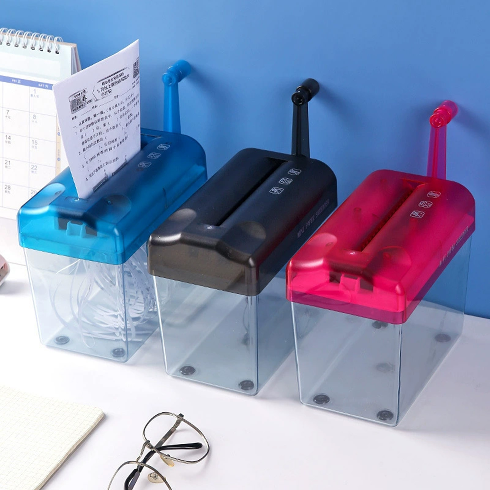 Paper Shredder Micro - Ev Ofis Masası İçin Taşınabilir Mini