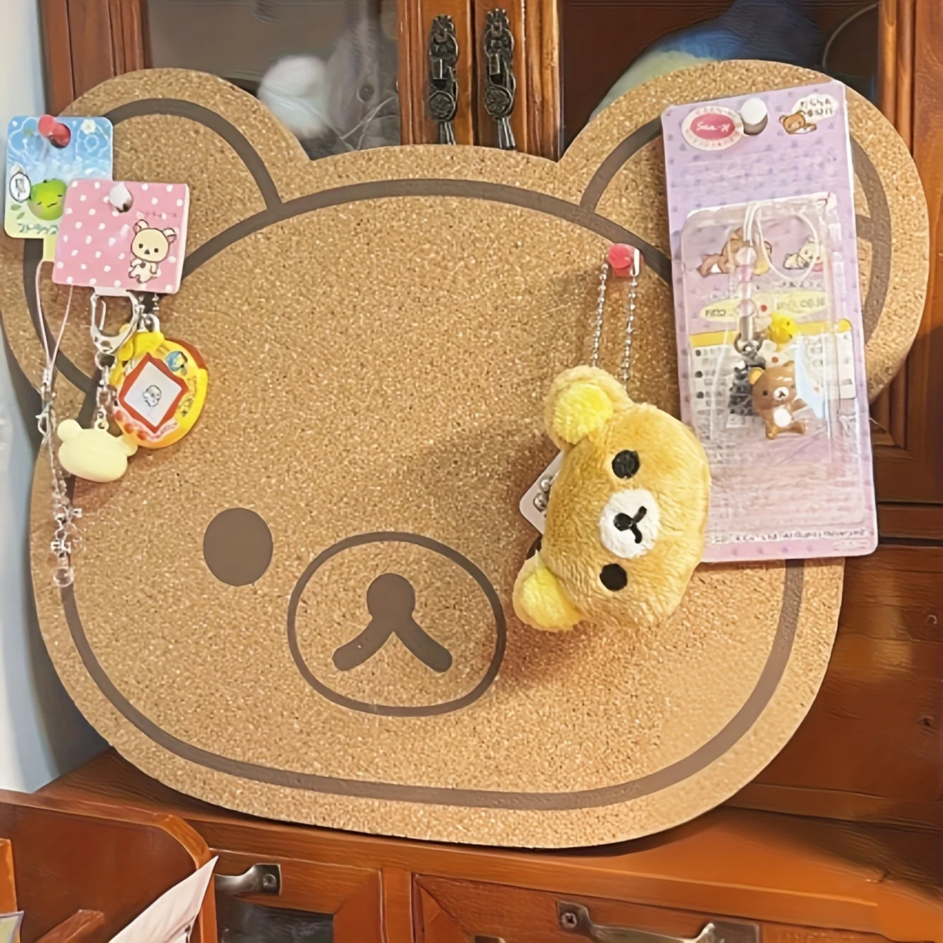 Letter Tray Desk - 1/2 adet sevimli ayı şeklindeki pin
