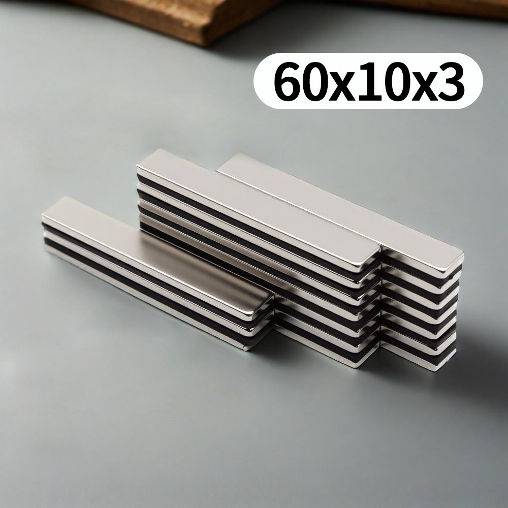 Home Or Office Use - 60X10X3MM imans Blok Buzdolabı mıknatısları Ofis