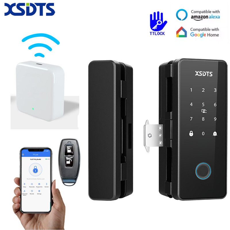 Home Office Immigration - TT-Lock Akıllı Cam Kapı Kilidi Bluetooth