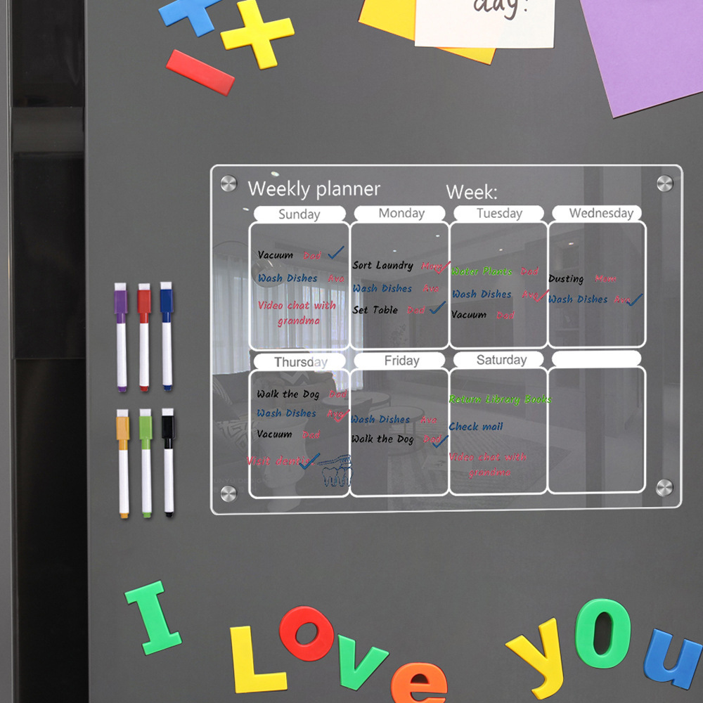 Buzdolabı Mıknatısı Takvim Kur - Letter Tray Desk incelemesi ve fiyatı