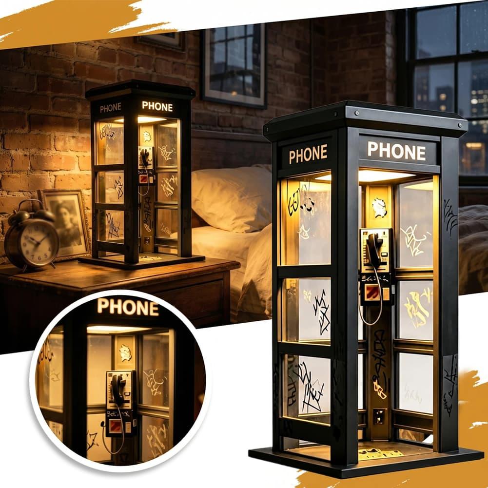 Retro Graffiti Telefon Kulübes - Desk Lamp Led incelemesi ve fiyatı