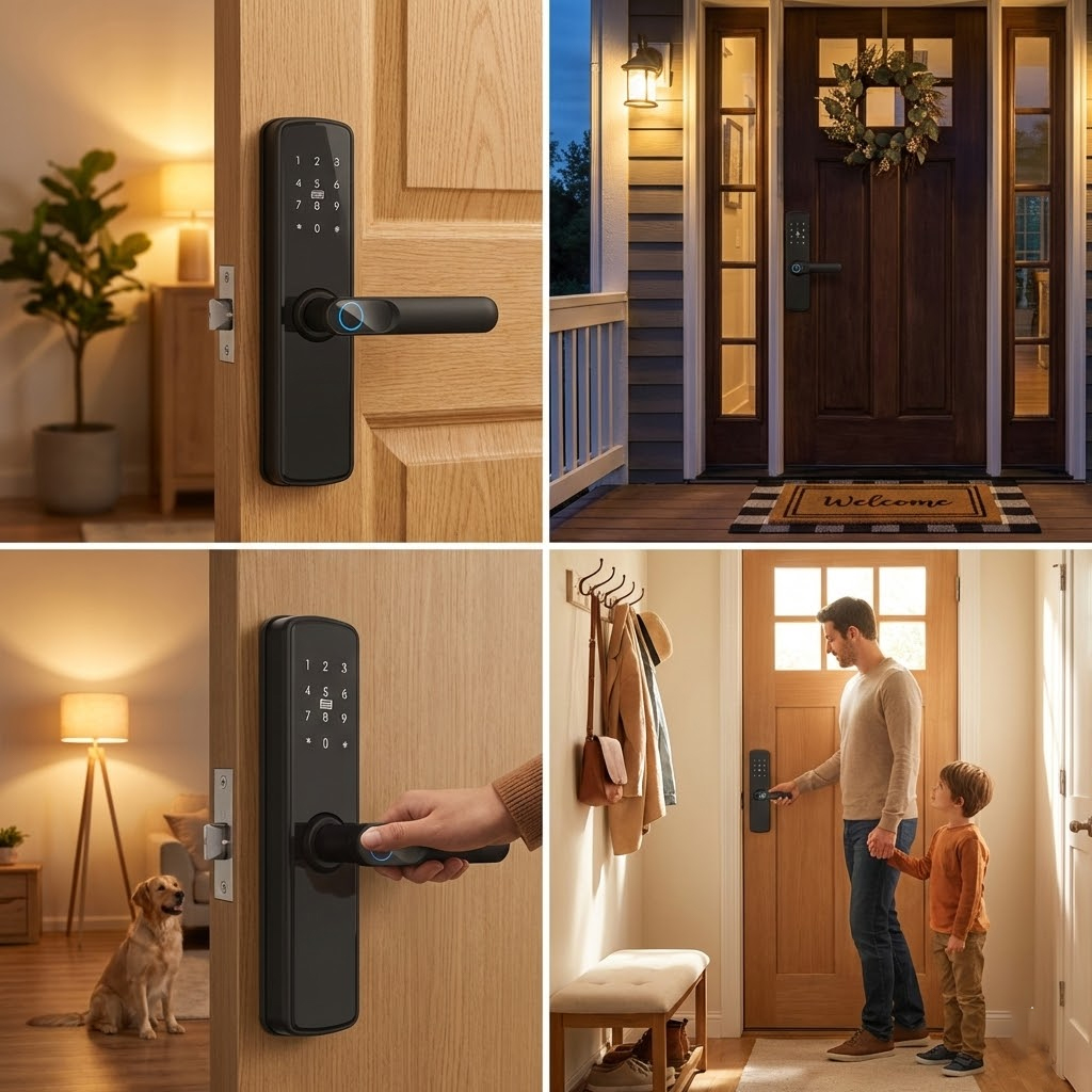 TUYA Akıllı WIFI Parmak İzi Ka - Home Office Immigration incelemesi ve fiyatı