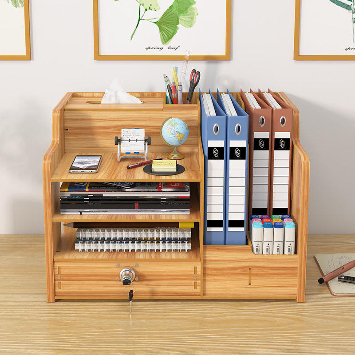 Ev Düzenleyici Rafı Ahşap Masa - Letter Tray Desk incelemesi ve fiyatı