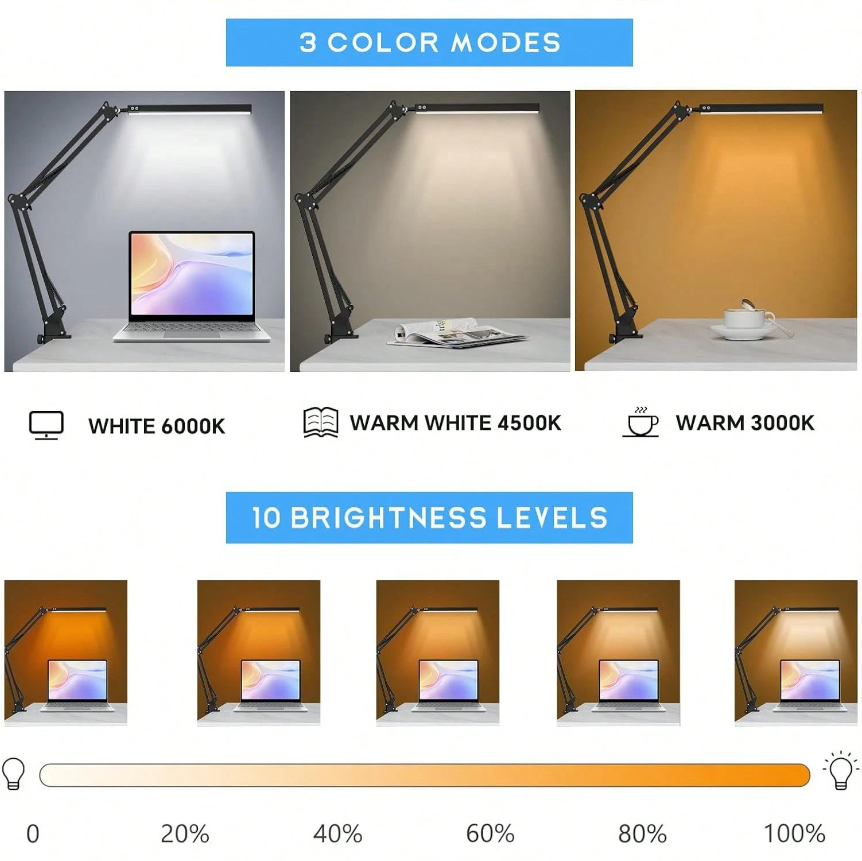 Ev İçin LED Masa Lambası, Okum - Desk Lamp Led incelemesi ve fiyatı